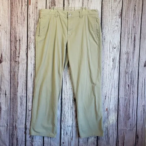 The North Face Beige 38 Mens Outdoor Gorpcore Pants Cotton Blend Khaki Chino - Picture 1 of 7